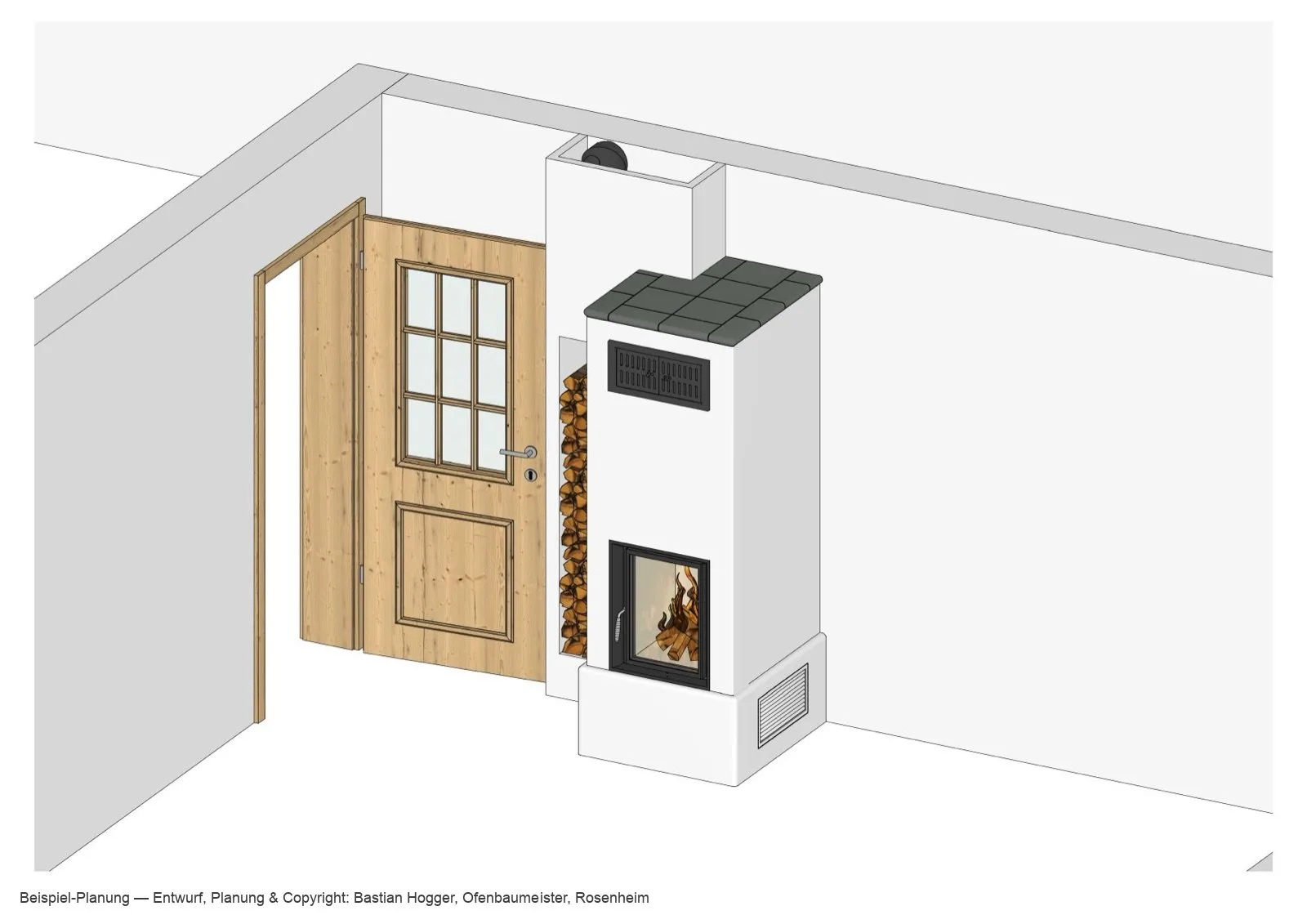 Hogger-Planung Seite 5 — Grundriss